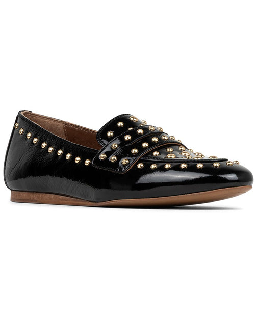 Donald Pliner Glimmer Patent Loafer Black US 6.5 2