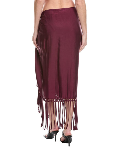 SIMKHAI Elara Pareo Red One Size 3