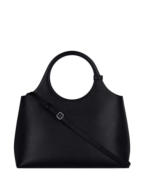 Courrèges Circular Top Handle Bag Black 2