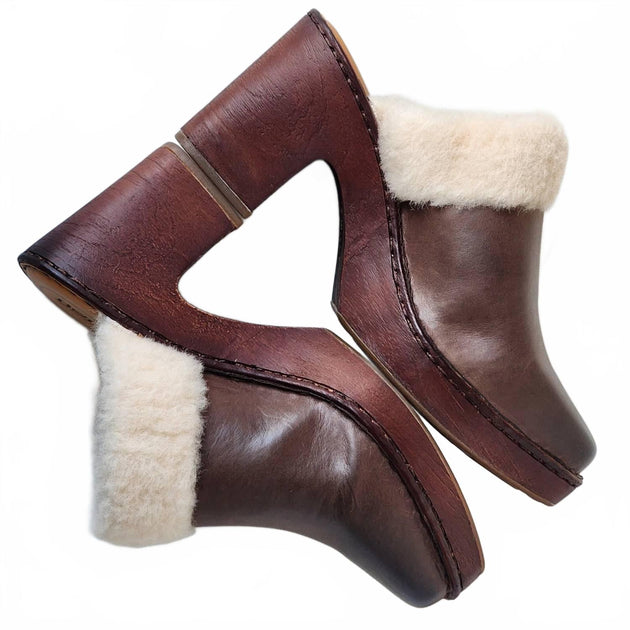 Born Hope Clog Brown US 6 4