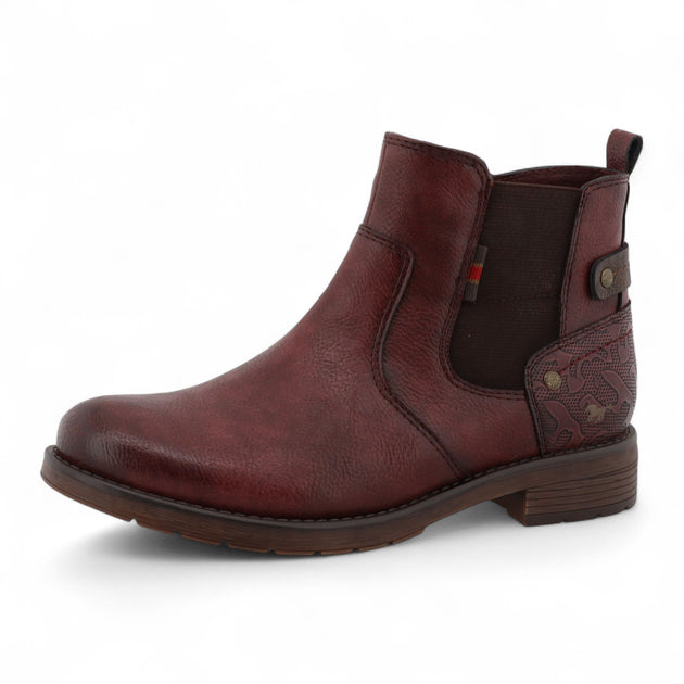 Mustang Women's Chelsea Ankle Boots Burgundy EU 39 7