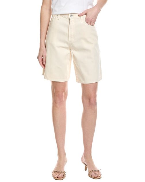 rag & bone Cynthia Denim Short Ecru 27 3