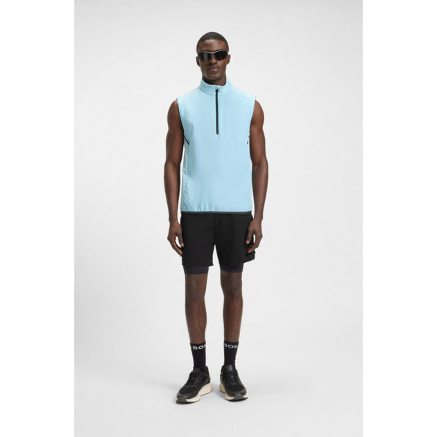 Boss Active Double-Layer Shorts Black Small 3