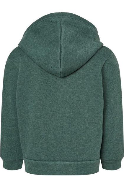 BELLA + CANVAS Kleinkind Sponge Fleece Full-Zip Kapuzenpulli Grün 3T 3