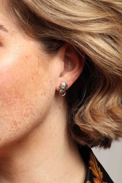 Marrin Costello Mills Stud Earrings Silver One Size 3