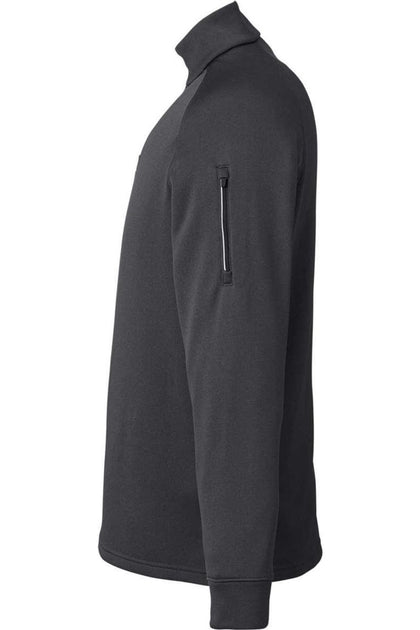 CORE365 Fusion ChromaSoft Fleece Pullover à Fermeture Quart de Zip Gris Small 2