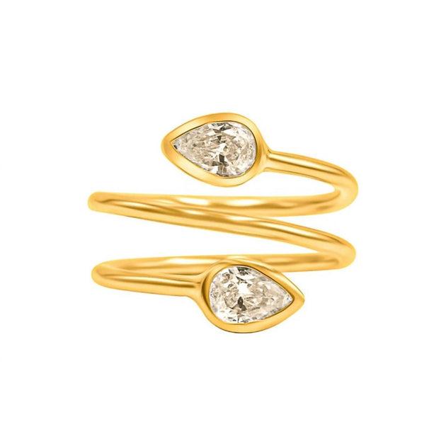 The Crowns Amaya Ring Silver One Size 2