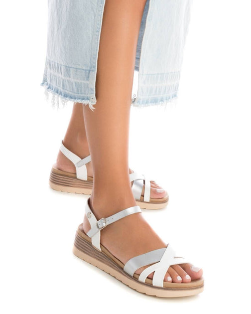 XTI Women's Strappy Wedge Sandals Gold US 9 4
