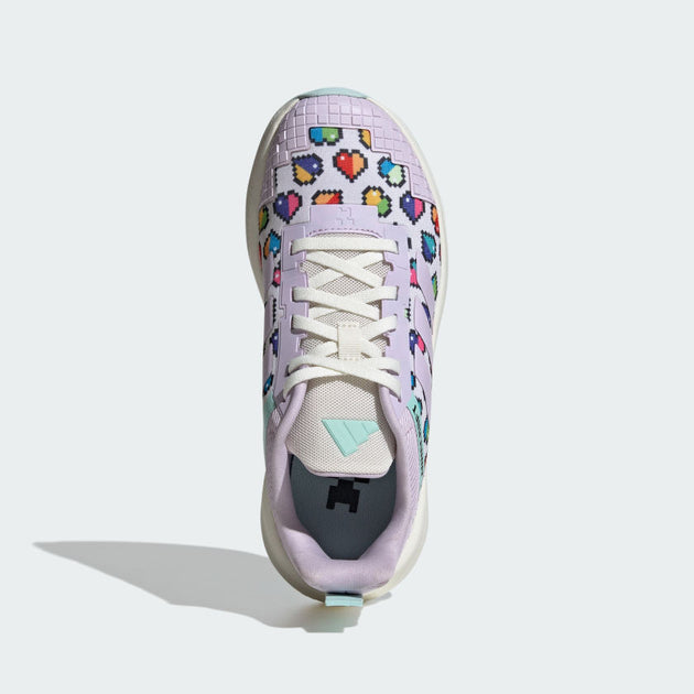 adidas Minecraft Fortarun 4.0 Shoe Junior Purple 4