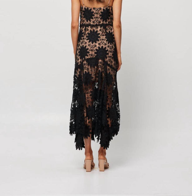 Robe Mi-longue Channeling Noire XSmall Elliatt 3