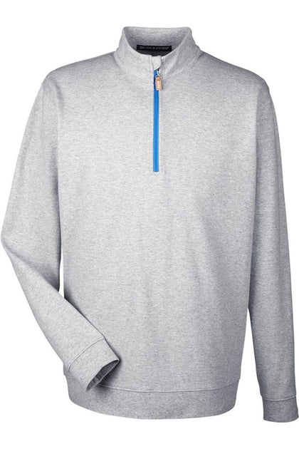 Devon & Jones DRYTEC20 Performance Quarter-Zip Pullover Grey Large 2