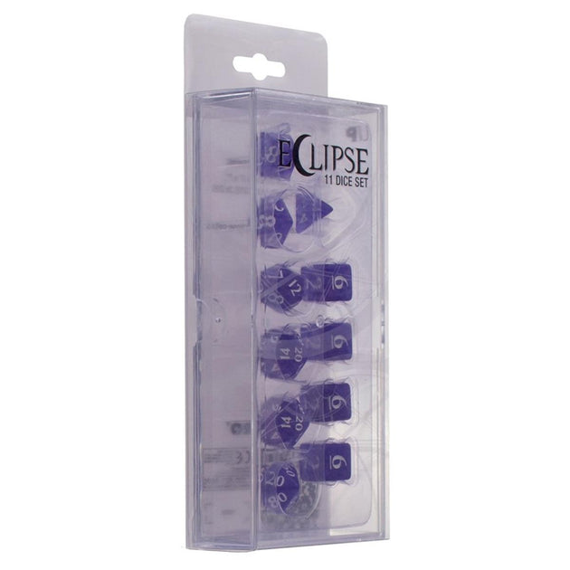 Ultra Pro Eclipse 11 Dice Set Royal Purple 2