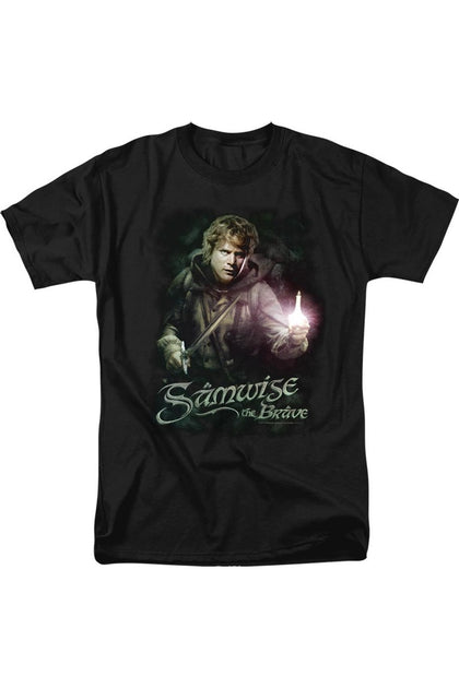 Gildan Lord Of The Rings Samwise The Brave T-Shirt Black Medium 2