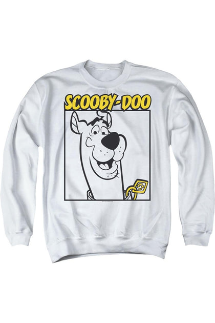 Gildan Scooby Doo Scooby Square Crewneck Sweatshirt Blanc XXX-Large 2