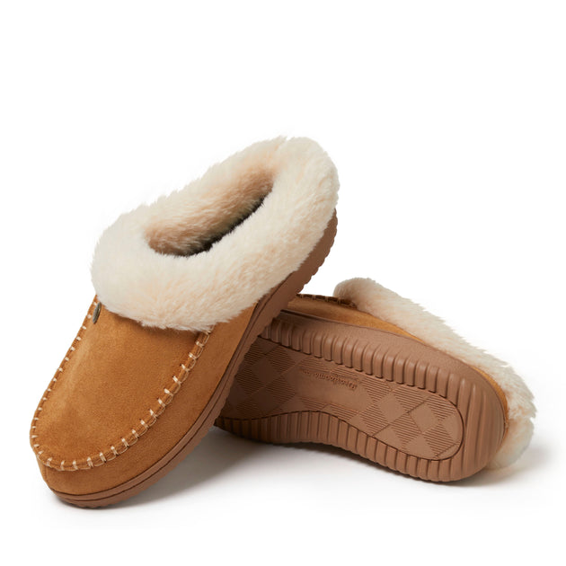 Dearfoams Atley Clog House Shoe Brown 7 5