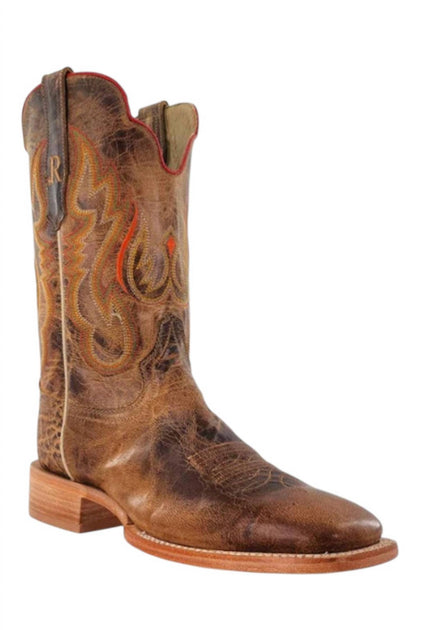 R Watson Boots Cowboy Boot Tan US 11 2