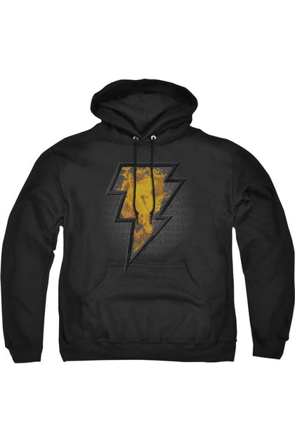 Gildan Black Adam Beveled Emblem Hoodie Black XXL 2