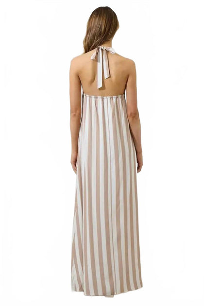 Sugarlips Vivienne Robe Longue Beige XSmall 3