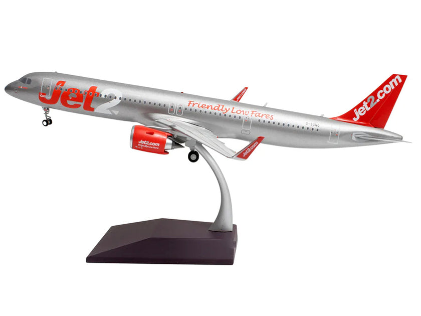 GeminiJets Airbus A321neo Jet2 Silver Red 1/200 3