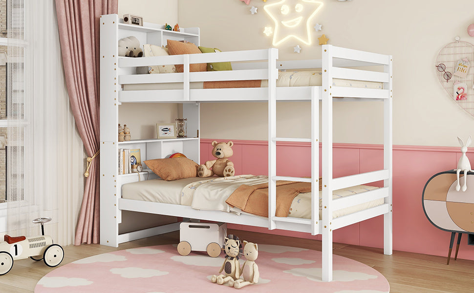 Streamdale Twin Bunk Bed Brown 4