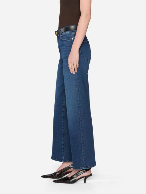FRAME Le Palazzo Crop Jeans Blue 25 3