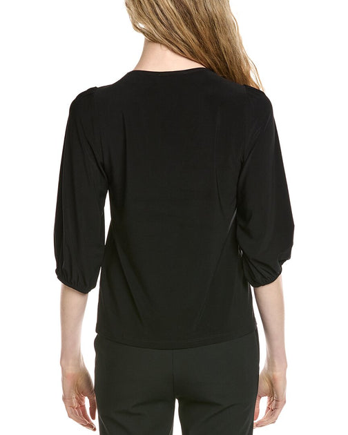 Joseph Ribkoff Top Black US 2 3