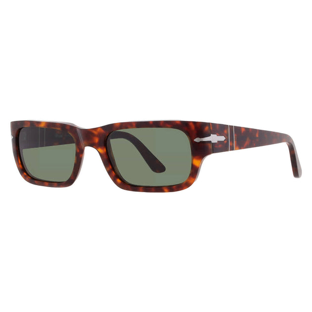 Persol Adrien Rectangular Sunglasses Havana 55 3