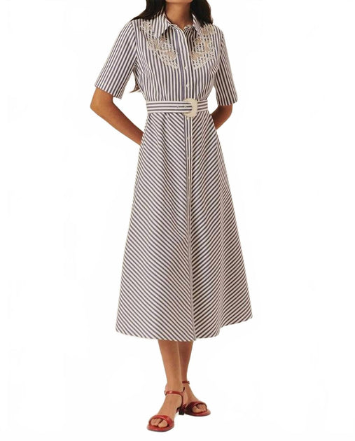 EXQUISE Arielle Midikleid Beige US 6 2