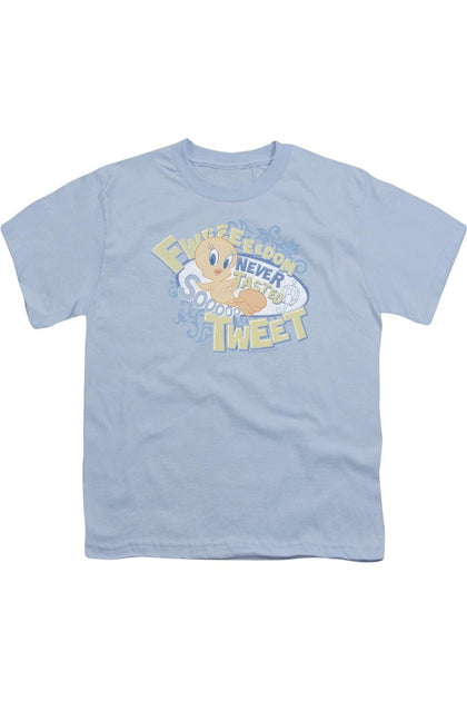 Gildan Looney Tunes Fweedom T-Shirt Blue Small 2