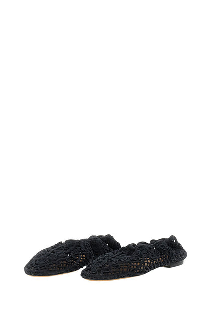 Odissi Iris Crochet Ballerina Black EU 41 3