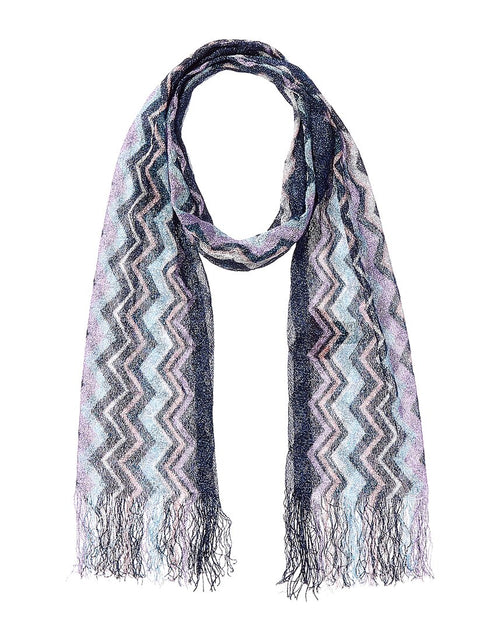 Missoni Scarf Blue One Size 2