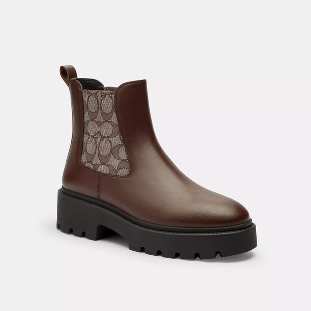 Coach Lucy Chelsea Boot Brown US 7.5 2