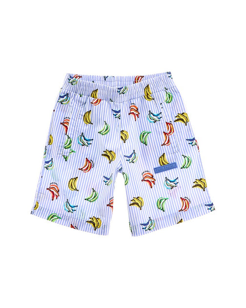Palm Angels AOP Bananas Travel Short Blue US 6 2