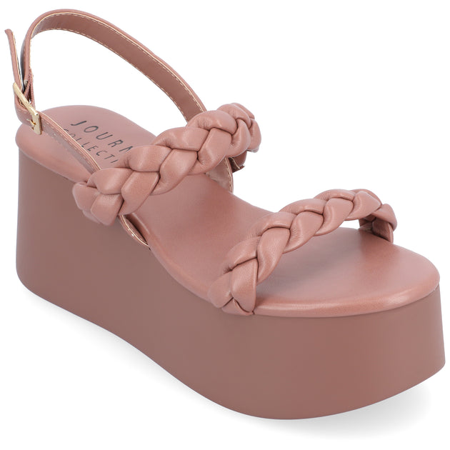 Journee Collection Zannah Sandals Multi US 8.5 2