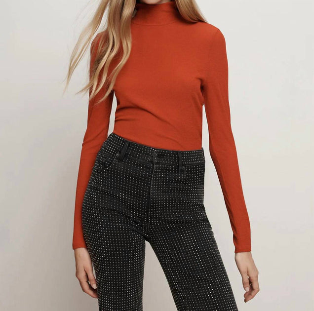 Veronica Beard Wyeth Turtleneck Top Multi Small 2
