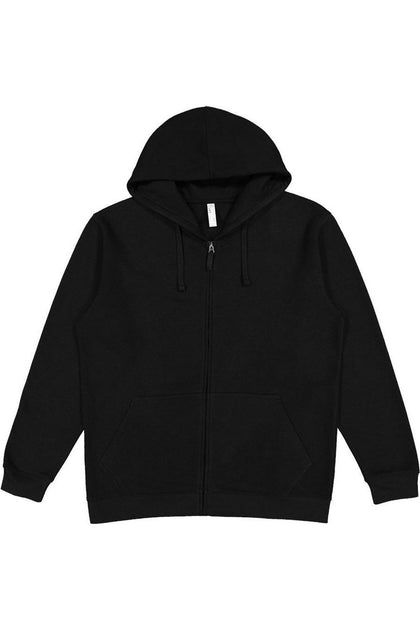 LAT Full-Zip Fleece Hoodie Black XXLarge 2