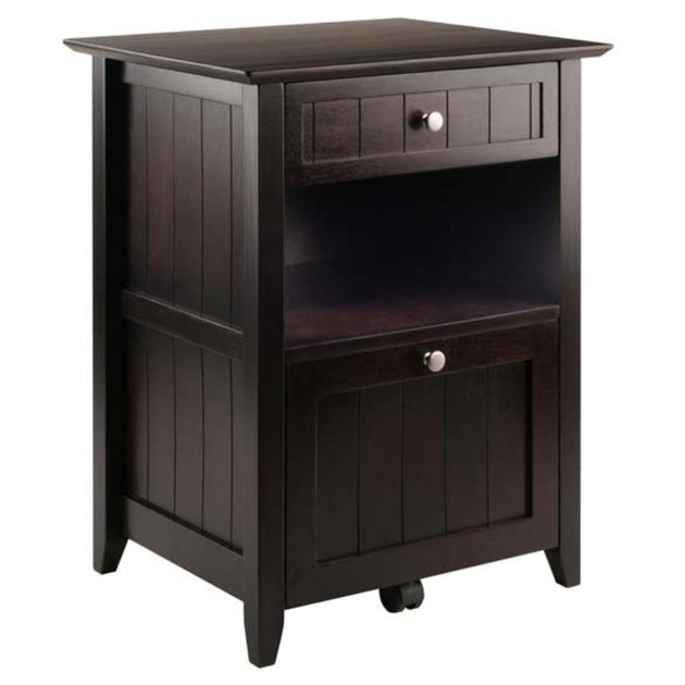 Hivvago Burke File Cabinet Coffee 2