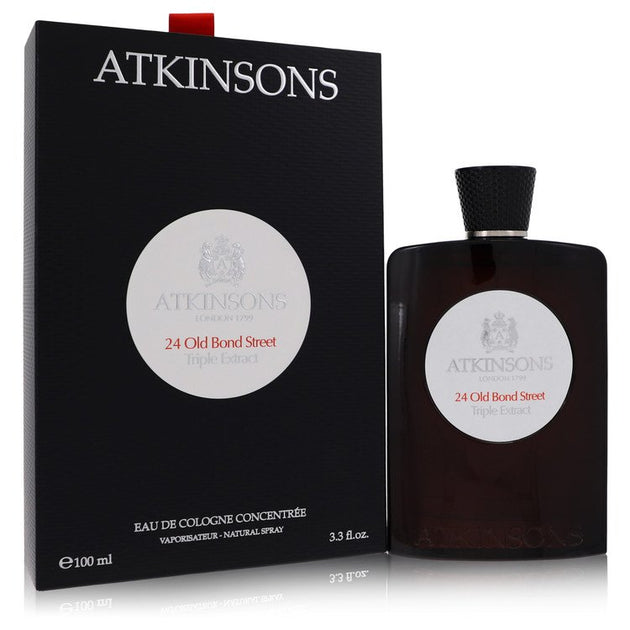 Atkinsons 24 Old Bond Street Triple Extract Eau De Cologne 3.3 oz 2