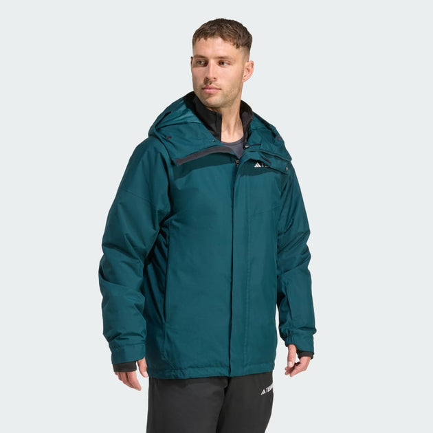 adidas Terrex Multi 2L Rain.Rdy Insulated Jacket Green XL 4