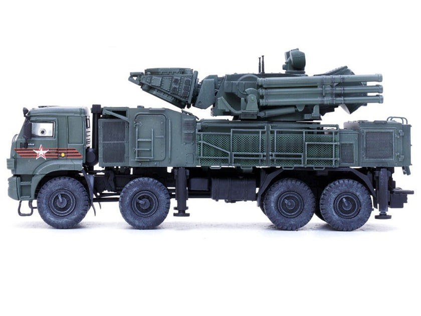 Panzerkampf Pantsir S1 96K6 Système de Défense Aérienne Armée Russe 1/72 Modèle 2