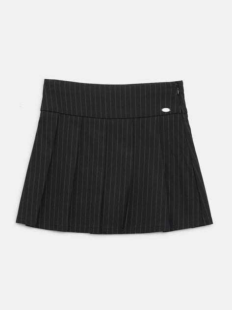 Guess Factory Britney Pleated Skirt Blue US 14 2
