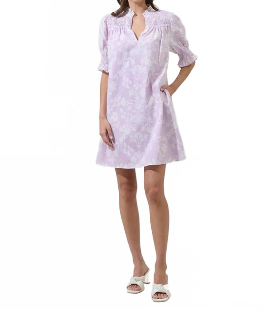 SUGARLIPS Emmie Mini Dress Purple Large 2