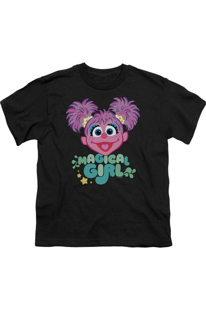 Gildan Sesame Street Scribble Short Sleeve T-Shirt Black Medium 2