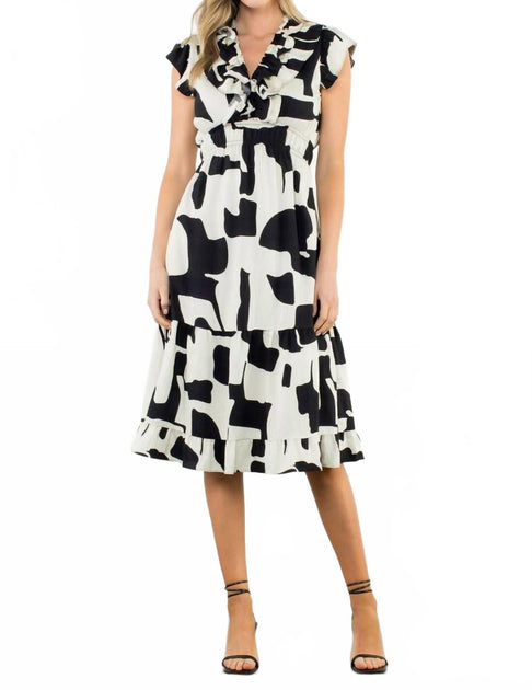 THML Margo Midi Dress Grey Medium 2