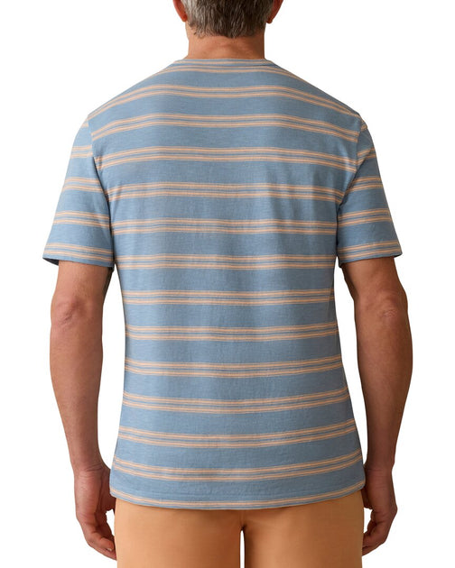 Faherty Sunwashed T-Shirt Blue Medium 3