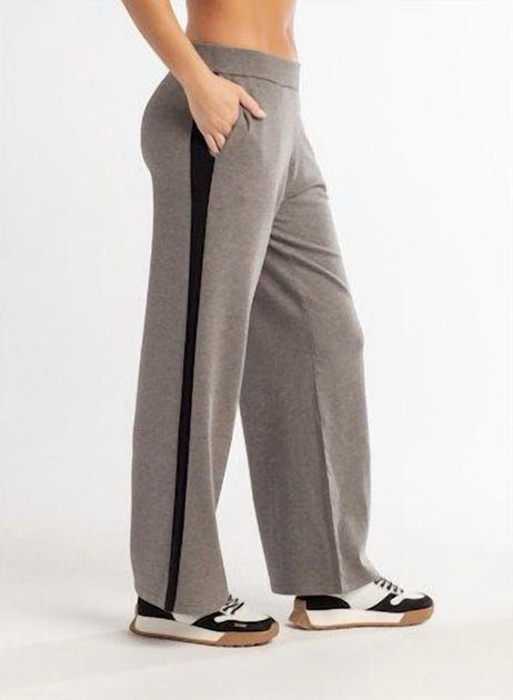 Red Haute Knit Pants Grey Medium 2