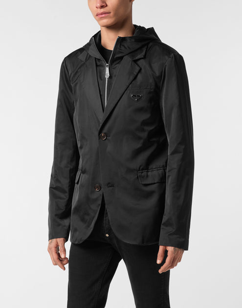 Philipp Plein Gigolo Fit Blazer Hoodie Black Large 4