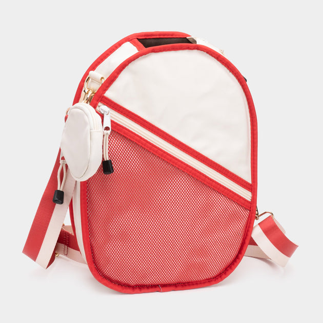 FASHNZFAB Pickleball Sling Bag Pink One Size 7