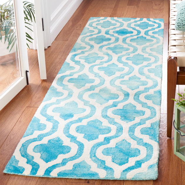 Safavieh DDY537 Area Rug Turquoise/Ivory 3