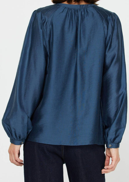 Current Air Split Neck Blouse Multi XSmall 3